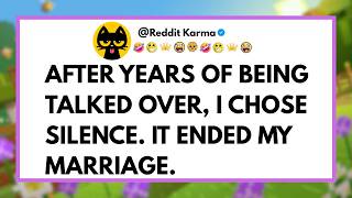 After Years of Being Talked Over I Chose Silence And It Ended My Marriage Forever