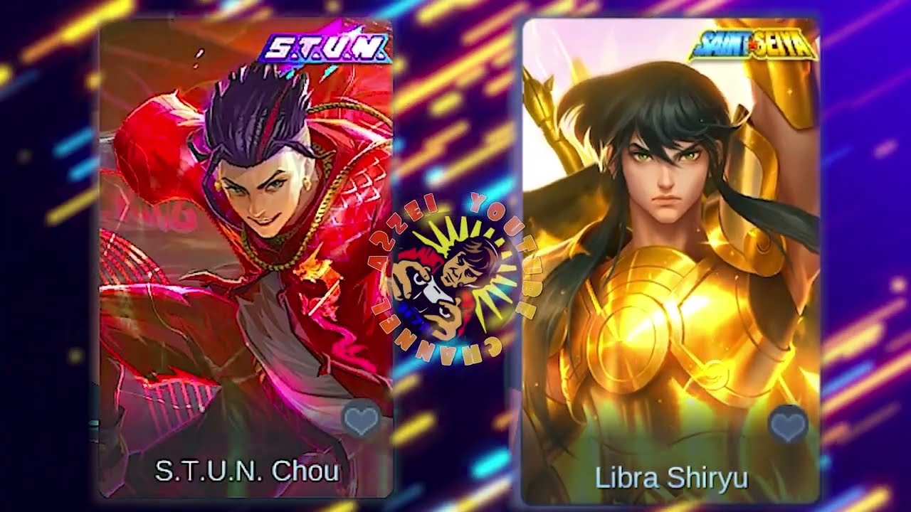 Chuo Libra Shiryu Saint Seiya Cllab Skin VS STUN Skin MLBB Comparison chuo-libra-shiryu-saint-seiya-cllab-skin-vs-stun-skin-mlbb-comparison