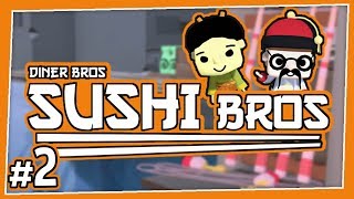 Sushi Bros - #2 - Hands Greater Than Rods! (4-Player Diner Bros Gameplay) screenshot 1