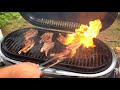 超カッコいいコールマンのロードトリップグリルでBBQ