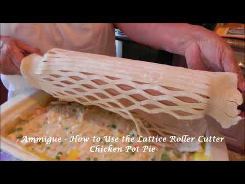 Ammigue How to Use the Lattice Roller Cutter 