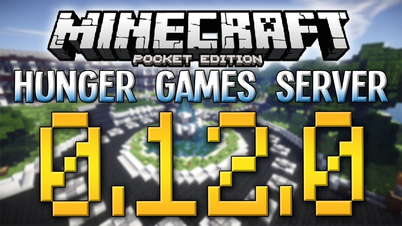 Minecraft Pe 0 12 0 0 12 1 Hunger Games Server Pocket Edition Youtube