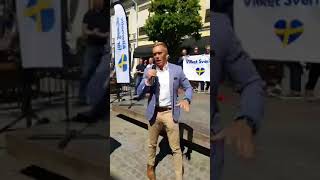 Torgmöte mot böneutropet i Växjö (livesändning)