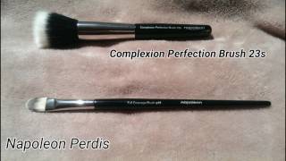 Np Napoleon Perdis Makeup Brush Collection 23S & G12 Brushes Full Coverage & Complexion Perfection