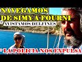 NAVEGAMOS DE SIMY A FOURNI DODECANESO PRIMEROS DELFINES