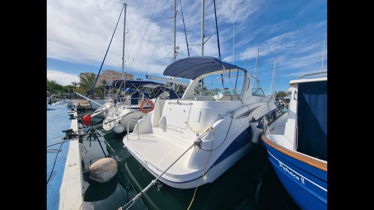 ⁣Bayliner 325 SB (Arranque de motores)