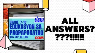 Lahat ng Sagot sa ESP Grade 9 - Second Grading | ALL ANSWERS IN ESP  |  ASMR |  STUDY WITH HELENA