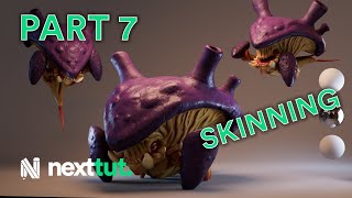 Create a Game Ready 3D Enemy Minion! | Part 7  Maya Skinning