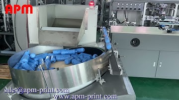 APM S102 single color fully automatic bottle screen printing machine