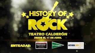 History Of Rock  - Promo Madrid, Teatro Calderón 2018