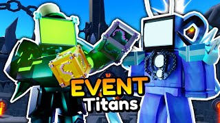 I Used ALL EVENT TITANS!! (Toilet Tower Defense)