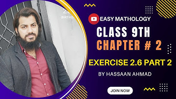 Class 9 Maths Chapter 2 Exercise 2.6 Question 4 & 7 | Real & Complex Numbers | Hassaan Zaheer #maths