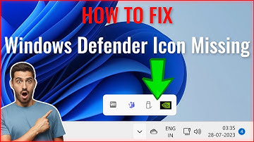 How To Fix Windows Defender Icon Missing From Taskbar (FIXED)