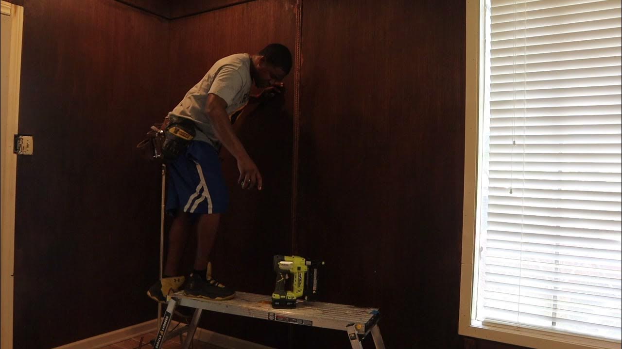 Cover Paneling Seams with Moulding YouTube