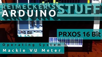 Prxos - Arduino Mackie HUI VU Meter