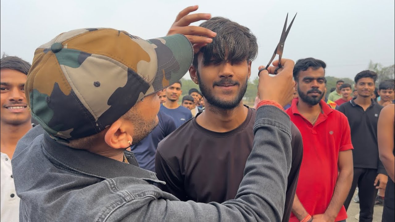 आज सबके बड़े-बड़े बाल काट दिये! VIRAL VIDEO - INDIA PHYSICAL ACADEMY