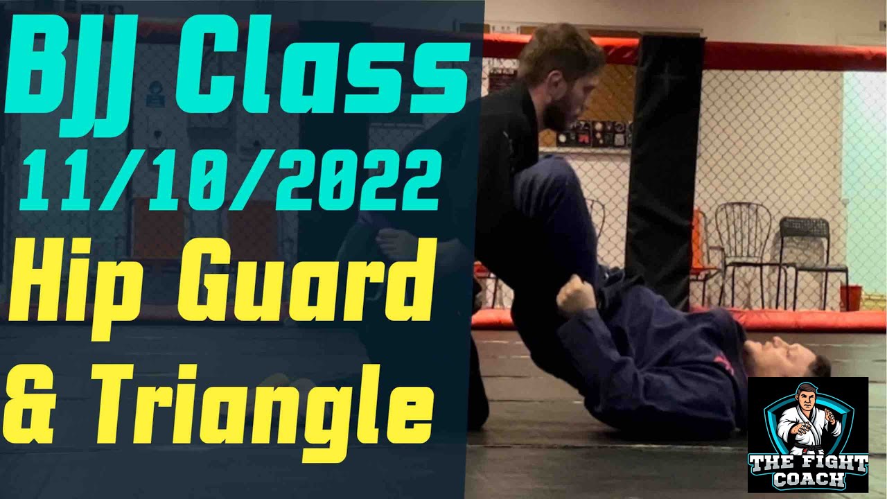 BJJ Hip Guard Bottom Hip Guard to triangle Standing Opp YouTube