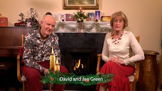 Christmas Greeting from David & Jan Green. Talks about Pocket Testament League Gospels