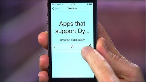 CNET How To - Make text bigger in iOS 8