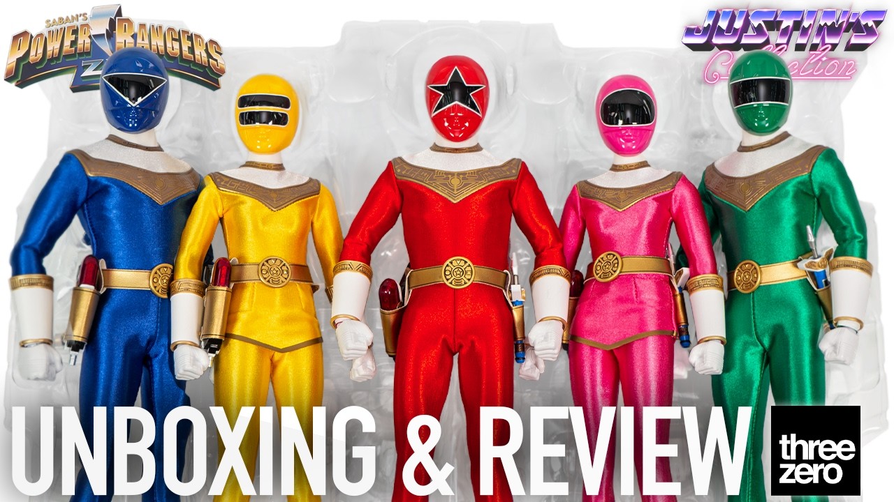 threezero パワーレンジャー 1/6フィギュア　ジュウレンジャー Power Rangers Zeo Threezero 1/6 Scale Figures Unboxing & Review