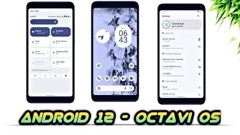 Finally Android 12 - Octavi OS is here | Redmi Note 9s/Pro/Pro Max/Poco M2 Pro