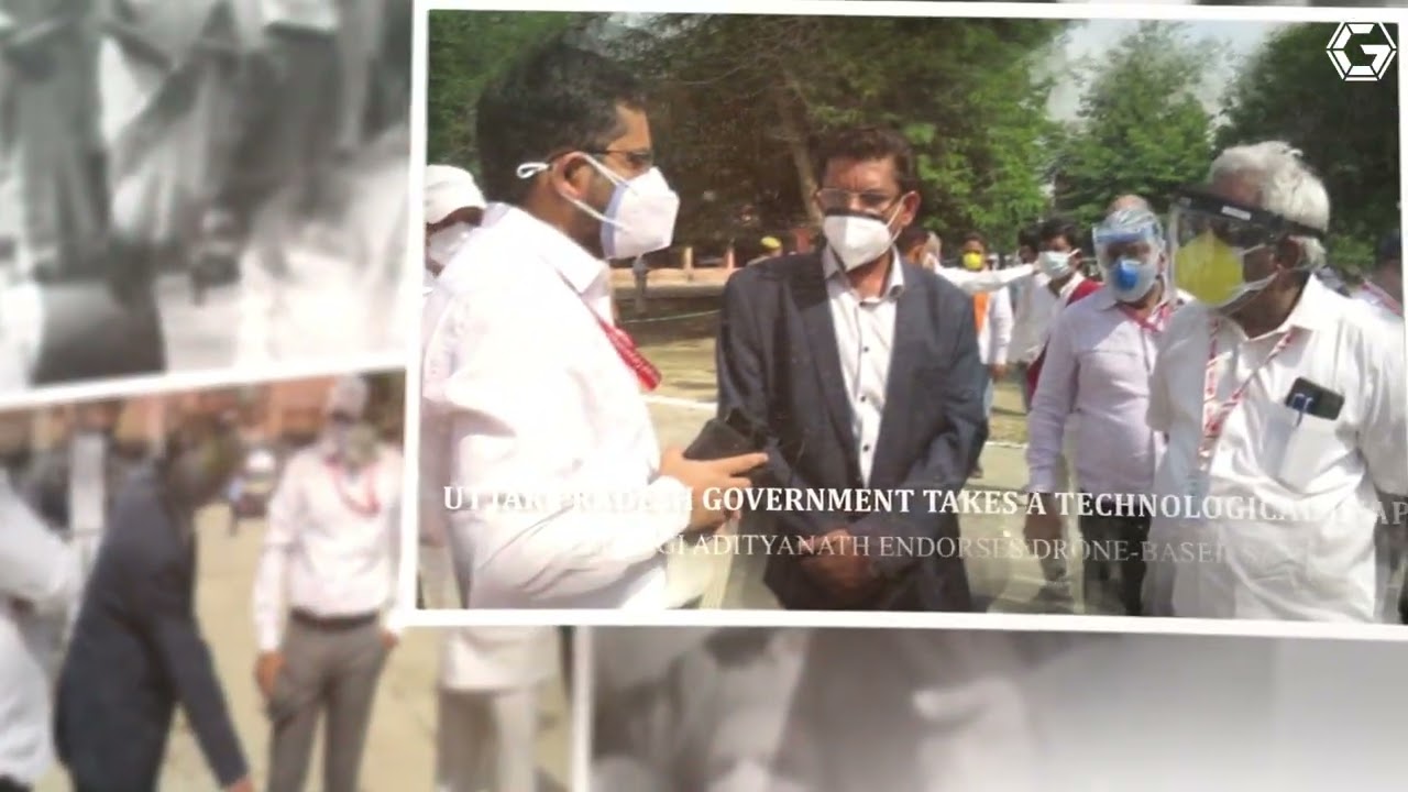 Drone Sanitisation Launched in Uttar Pradesh by CM Yogi Adityanath – Powered by Garuda Aerospace