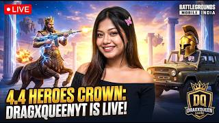 TEAMCODE IS HERE| BGMI GAMEPLAY I DRAGXQUEEN LIVE🔴