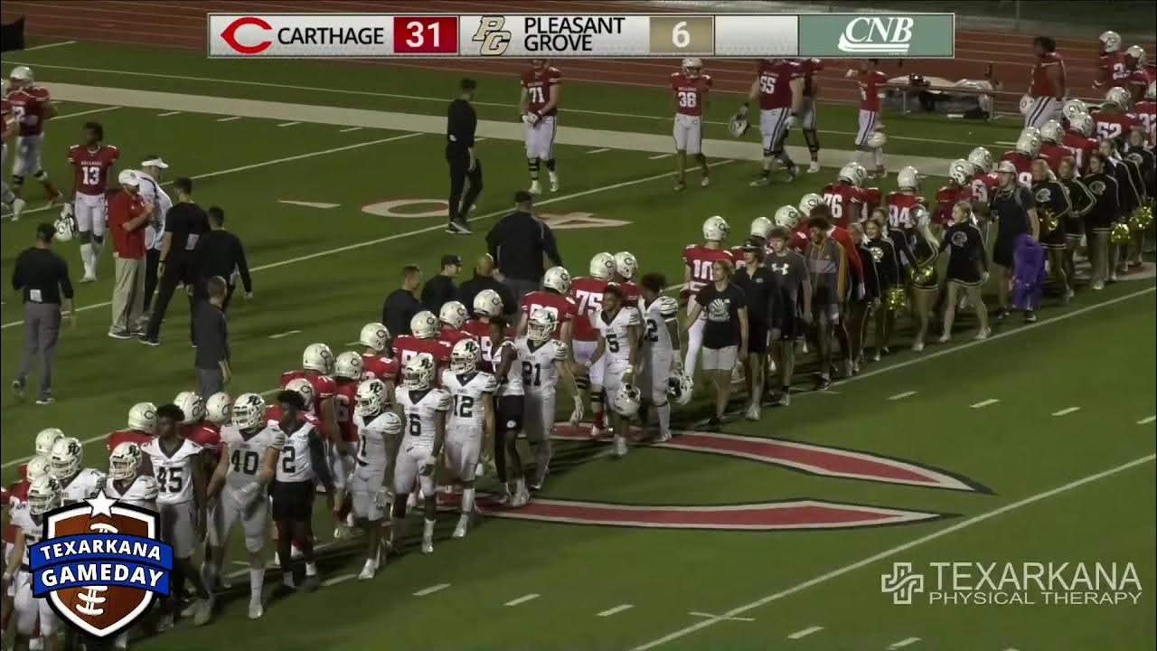 Pleasant Grove VS Carthage YouTube