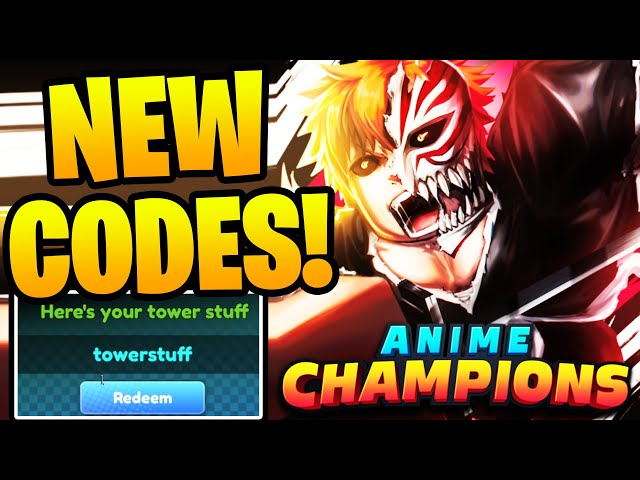 NEW* WORKING CODES FOR ANIME CHAMPIONS SIMULATOR! ROBLOX ANIME