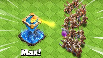 Super Wizard Tower vs Every TH18 Troop! - Clash of Clans