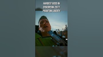 Hardest Boss in Cybepunk 2077 Phantom Liberty... or not... #cyberpunk2077