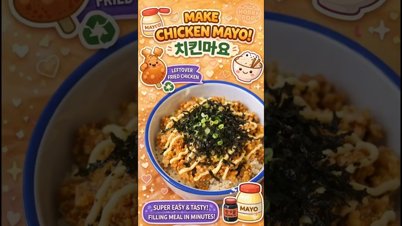 HobbyPop: Chicken mayo bowl