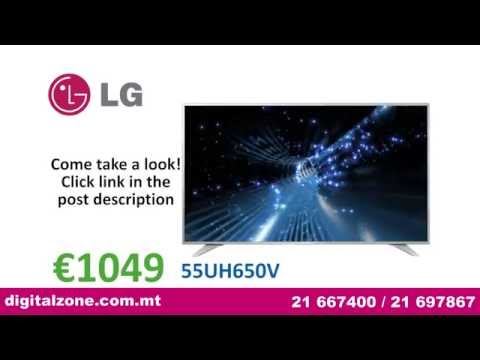 LG 55UH650V 55 inch UHD 1700Hz Television - DigitalZone Qormi