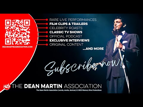 Welcome to The Dean Martin Association