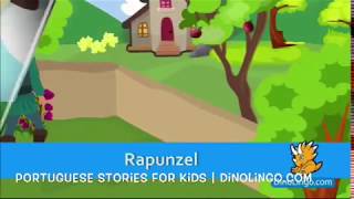 Portuguese Books For Kids - Rapunzel - Learn Brazilian Portuguese For Kids - Dinolingo