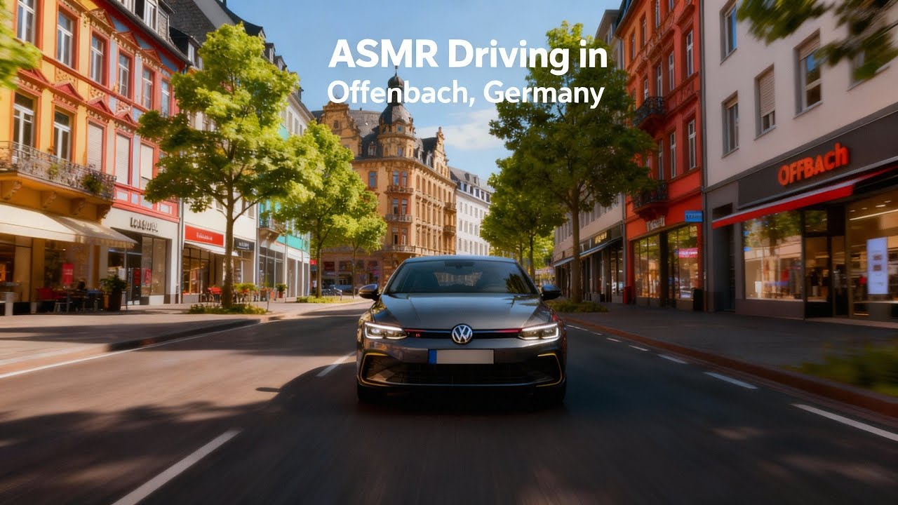 Driving in Offenbach – A City Near Frankfurt, Germany 🚗🌇✨