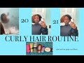 curly hair routine 2021 (color treated)