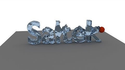 Blender Tutorial For Beginners - Liquid Text Animation (v2.77a)