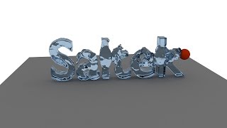 Blender Tutorial For Beginners - Liquid Text Animation (v2.77a) Blender Tutorial For Beginners - Liquid Text Animation (v2.77a)