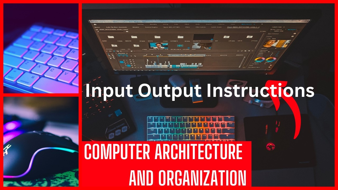 17. Input Output Instructions | Computer Architecture and Organization | CSE