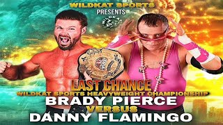 Wildkat Sports Heavyweight Championship: Brady Pierce vs Danny Flamingo Information