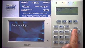 Setting up to dial a central control station for Smart Living Panel