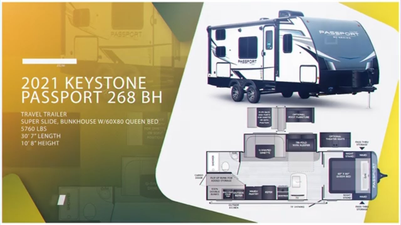 21 Keystone Passport 268bh Youtube