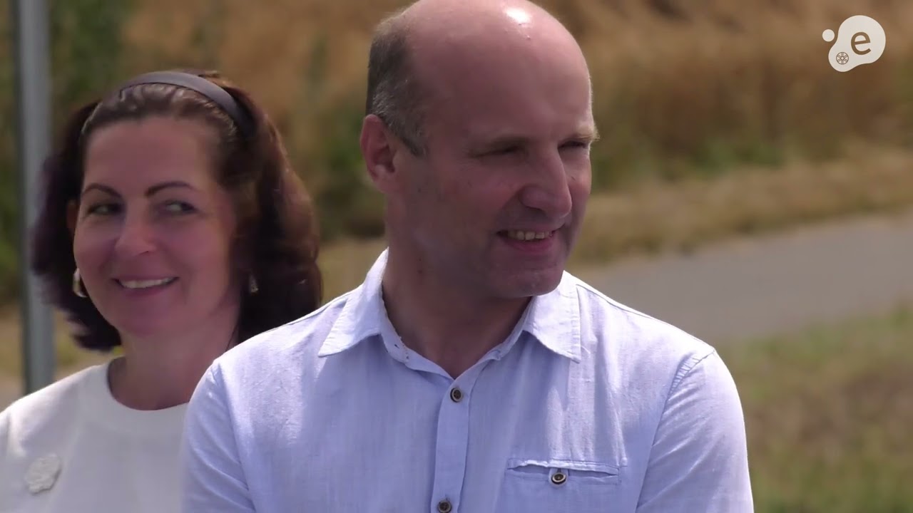 Otwarcie drogi powiatowej Leśnica - Grzegorzew po przebudowie