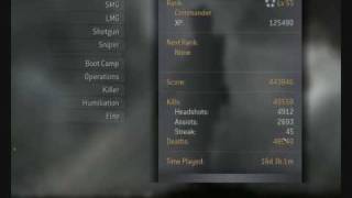 Famous BEST COD4 KILL STREAK! Wealth