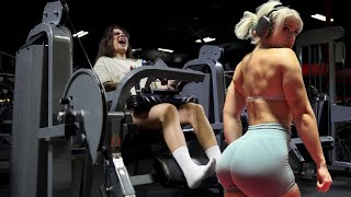 CAN GIRLS FINISH TOM PLATZ LEG DAY?