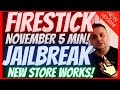 Jailbreak firestick in november 2023  jailbreak firestick new store working