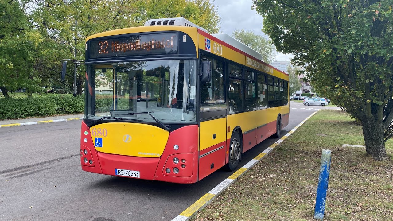 Linia 32. OPG Pętla ➡️ Niepodległości (Jelcz M121M/4 CNG Mastero #680)