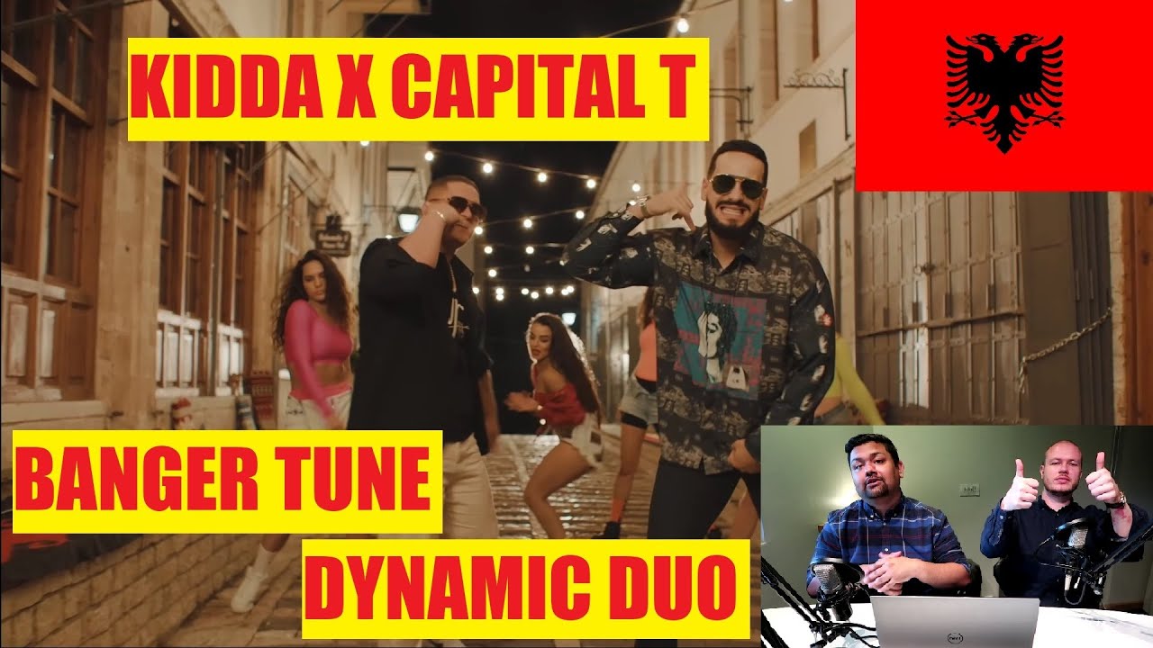 ENGLISH REACTION TO ALBANIAN RAP/SONG - Kidda X Capital T - Magji - YouTube