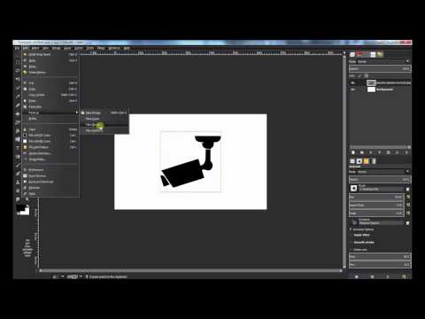 How to use custom images as brushes in GIMP
